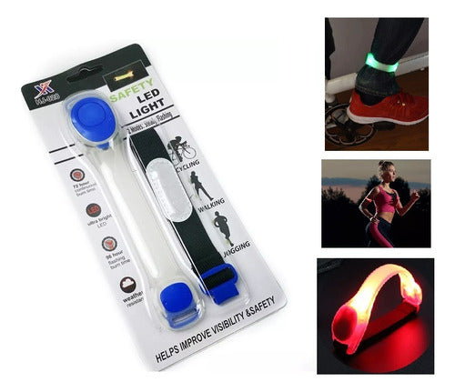 Generic LED Arm Band Runner with Adjustable Light for Cycling and Running 0