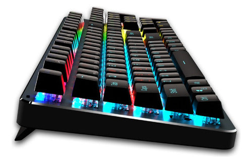 Meetion Mechanical Gaming Keyboard RGB USB PC Oy 1