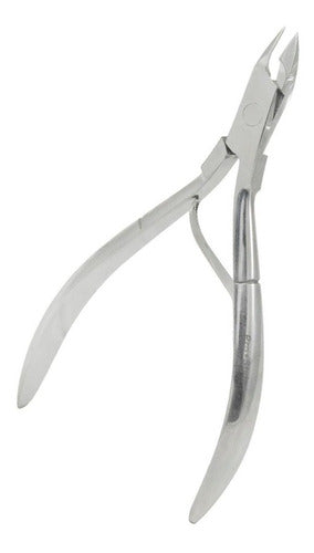 PROSTYL Set of 4 Curved and Straight Cuticle Manicure/Pedicure Pliers 2