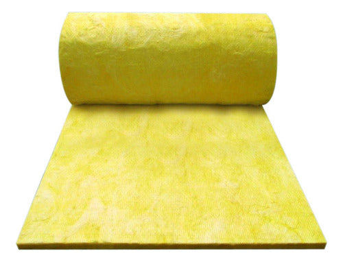 Isoroof Glass Wool Uncoated 50mm 21.6m2 Roll 1