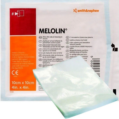 Melolin 10cmx10cm Smith&nephew - 10 Unidades 0