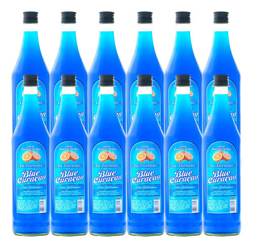 Blue Curacao 950ml Caja X12 La Triestina 0