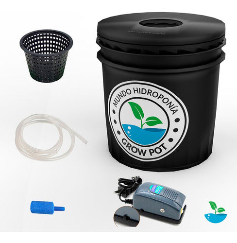 MUNDO HIDROPONIA Hydroponics Hydro Tacho 20L DWC Grow Pot - Economic Version 1