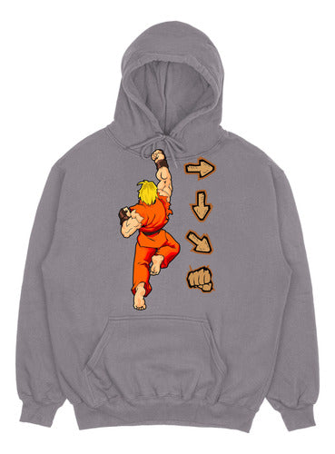 Memo Estampados Ken Street Fighter Hoodie 1