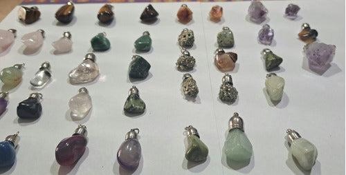 Natural Semi-Precious Stone Charms Kit - Set of 50 4