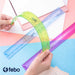 Deli Flexible Plastic Ruler 30 Cm Various Colors Febo 2