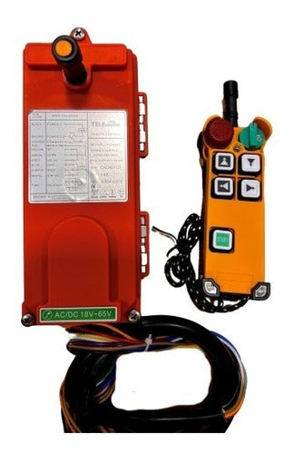 Tele Control Botonera Control Inalámbrico Polipasto, Grua 4 Botones 1