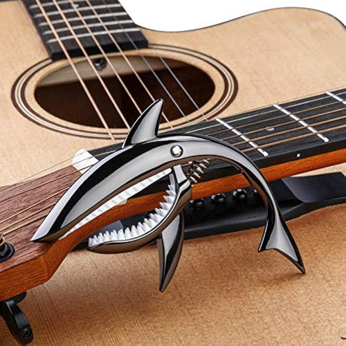 Ubrand Shark Guitar Capo Pretty Cool Capo Para Guitarra Eléc 1