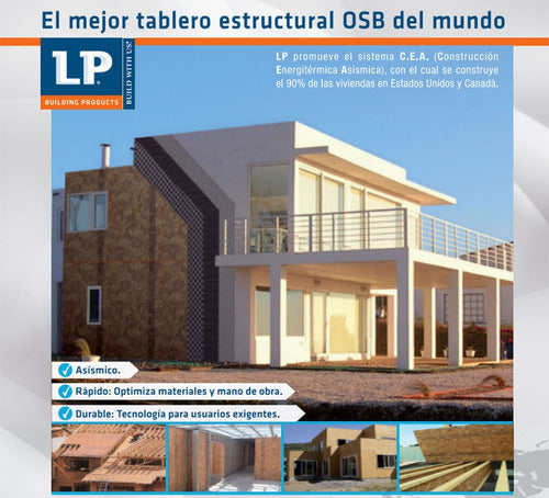 LP OSB 9.5mm Phenolic 2.44m x 1.22m 5