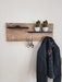 Wall Coat Rack Key Holder Entryway Shelf with Melamine 1