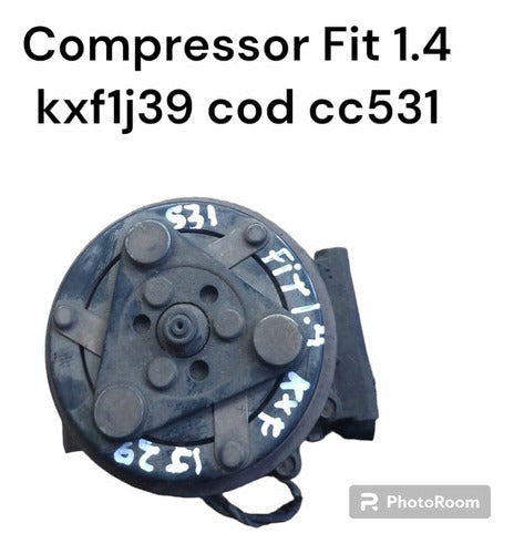 Compressor Do Ar Condicionado Honda Fit 1.4 Cod Cc531 1