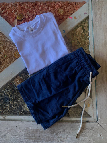 Generic Set 2 Prendas Escolares, Remera + Short 3