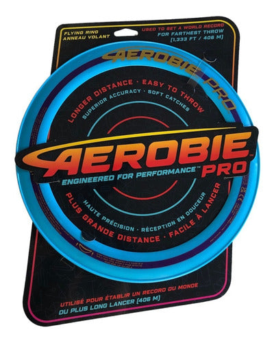 Aerobie Pro Flying Ring Frisbee 33 cm - Sky Blue 0