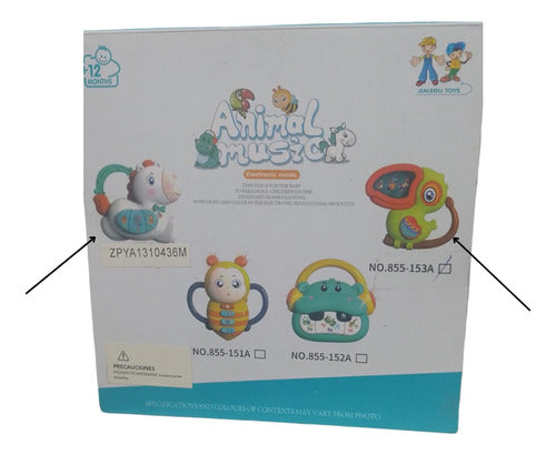 Musical Educational Toy with Lights and Sound for Babies 2