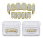 Jinao 18 Carat Gold Plated Grillz Set for Golden Teeth 1