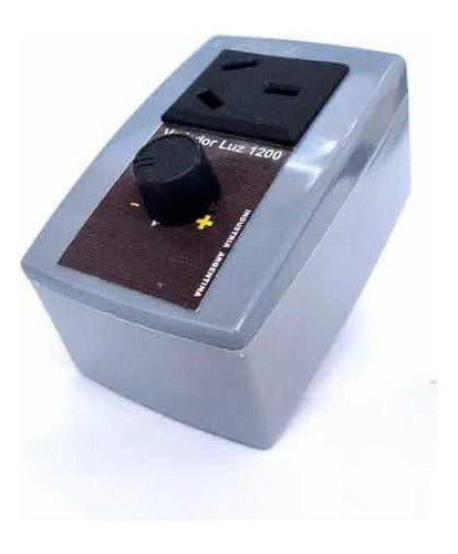 Texsalux Dimmer Voltage Regulator 1200W Suitable for Garland 1