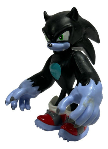 Muñeco Juguete Sonic Lobo Erizo The Werehog Unleashed 14cm 2