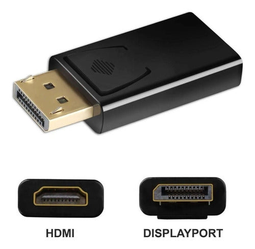 DisplayPort Male to HDMI Female Active 4K Full HD Converter 6
