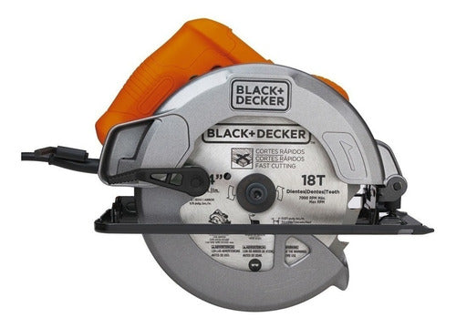 Electric Circular Saw Black+Decker CS1004 184mm 1400W 1