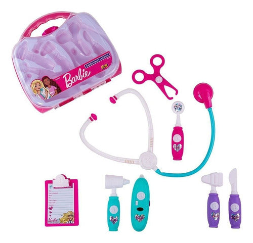 Multiescope Set Doctora Barbie En Valija Con Luz Y Sonido Original 0