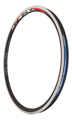 Foxter R26 Double Wall 32 Hole 4.20 V-Brake Bicycle Rim 3