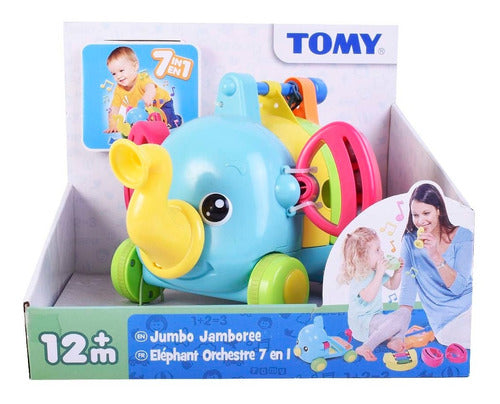 Tomy Baby Activity Elephant Jumbo Jamboree 1