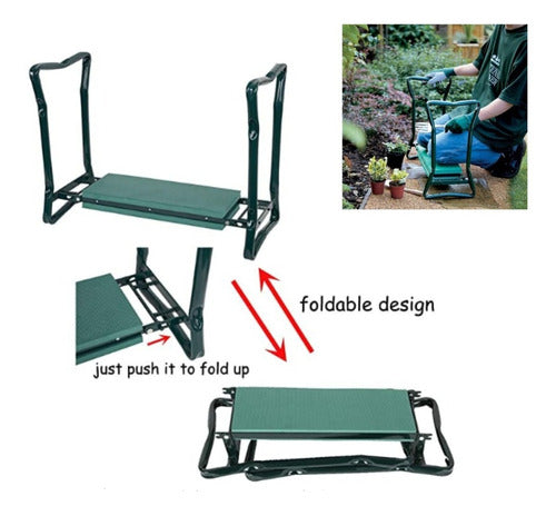 Gardenjoy Asiento 2 En 1 Para Jardín - Garden Joy - Telemax! 1