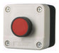 Flush Mounted Red NC Push Button in Plastic Box BAW 0