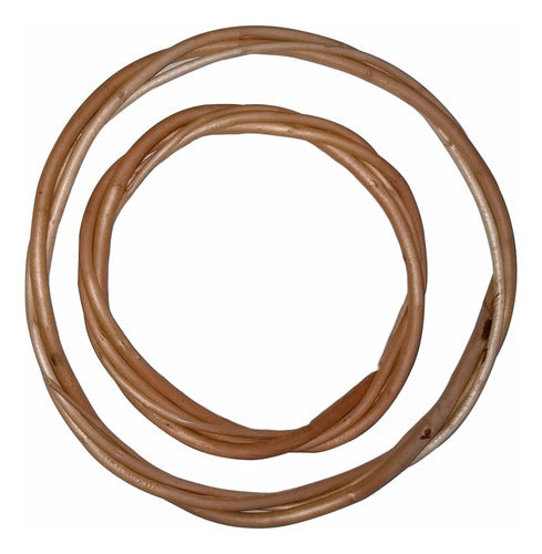 Wicker Hoops Rings 25 cm x 10 Units 0