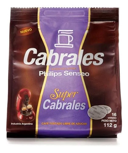 Cabrales Coffee Bags for Philips Senseo Super Cabrales 1