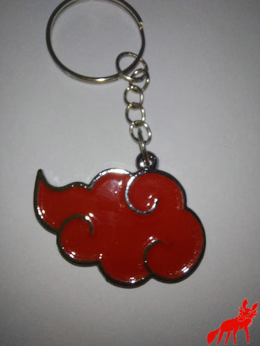 Akai Kitsune Naruto - Akatsuki Emblem Pendant or Keychain - Itachi Pain 1