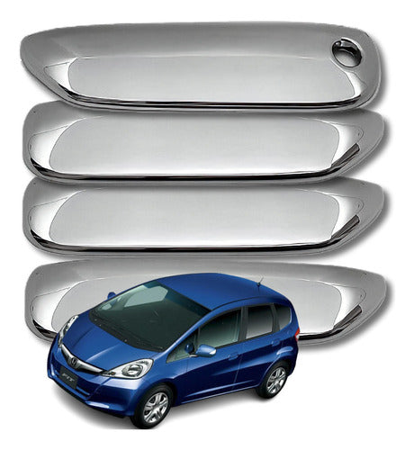 NEW FIT 2009-2015 Chrome Door Handle Covers Tuningchrome 0