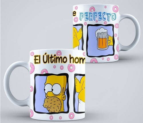 The Simpsons Mug Design Template Kit M4 4