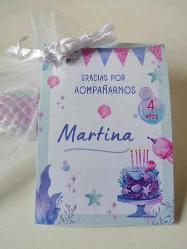 Souvenirs Jaboncitos Cola Sirena, Pack X 45 3