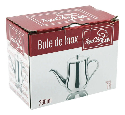 Bule De Inox Para Café Chá 280ml 1