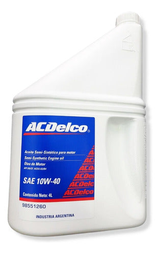 Filter + Oil Kit ACDelco Chevrolet Corsa Agile Classic 4
