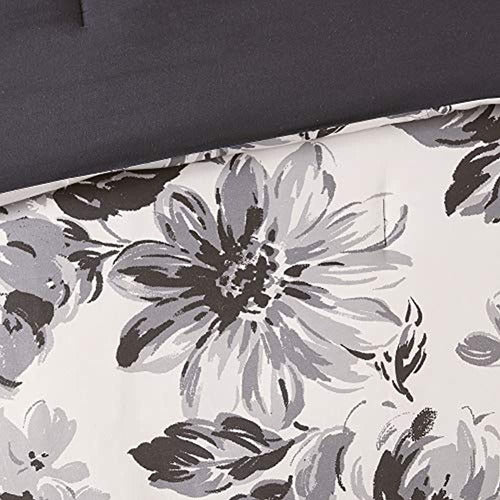 Diseño Inteligente Dorsey Edredón Reversible Flor Floral Bot 3