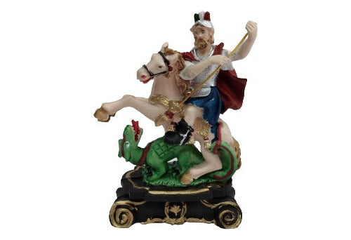 Imagen Religiosa San Jorge  - Pvc - 14 Cm - Irrompible 0