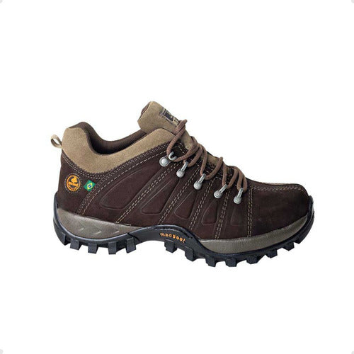 Coturno Adventure Masculino Cano Baixo Mac Boot Marrom 0