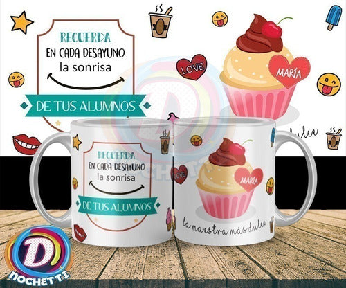 PYVDS Sublimation Mugs Templates - Teacher's Day #1 / Corel 6