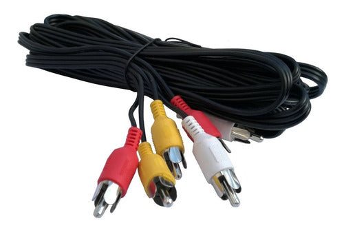 Voxium 3 RCA to 3 RCA Cable - 5 Mts 0