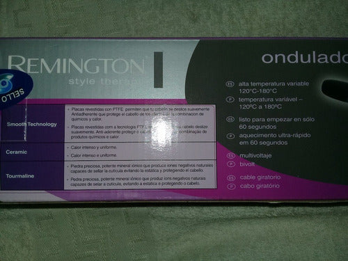 Rizador Ondulador De Pelo Cabello Remington Cerámico 4