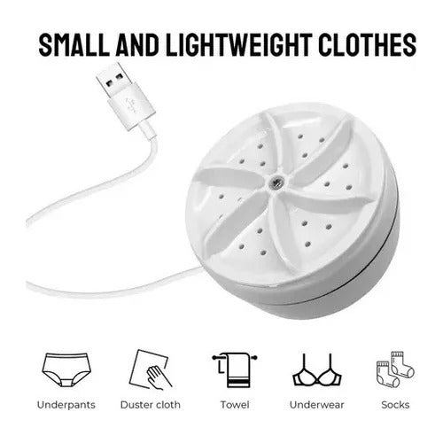 Portable USB Mini Washing Machine Eco-friendly for Underwear Socks 1