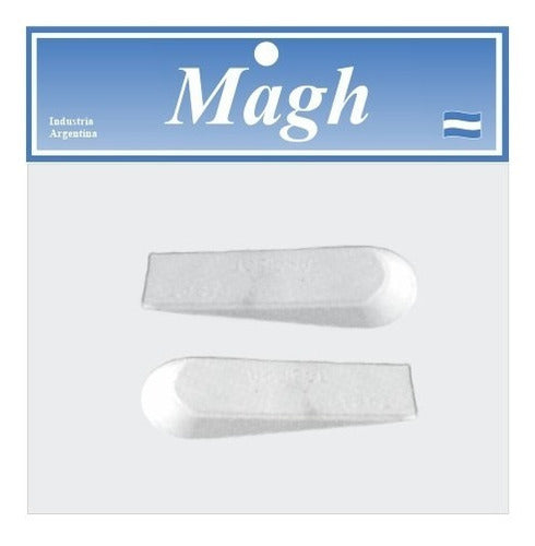 Set of 24 Rubber Floor Door Stoppers by Magh - Pack of 12 Units 0