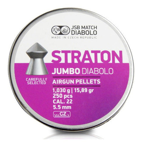 Balines Jsb Straton Jumbo Diabolo 5,5mm X 250 U 0