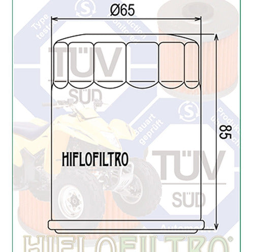 Filtro Aceite  Arctic Cat Side X Side Hf621 Hiflofiltro 1