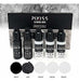 Pixiss Alcohol Ink for Epoxy Resin 5u. 15ml - Grayscale 1