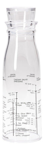 Tablesto Salad Dressing Preparation Bottle with Recipes 1