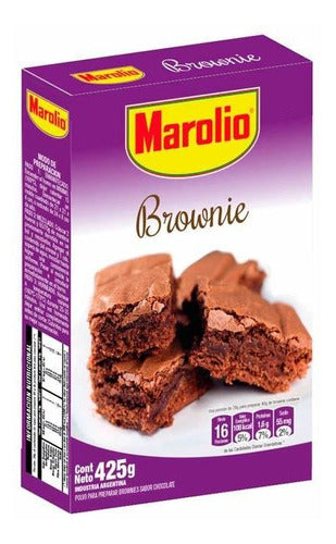 Brownies  Chocolate 425 Gr Marolio Bizcochuelos 0