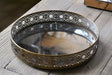 Luciano Dutari Golden Tray Ø35cm Mirrored Base 5